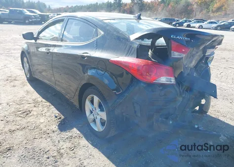 2013 Hyundai Elantra Gls from USA, damaged, VIN 5NPDH4AE6DH429471